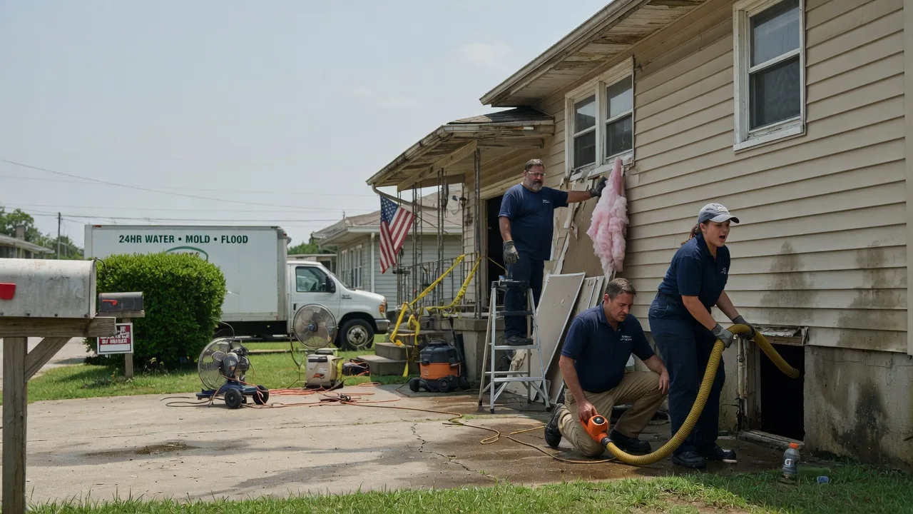 Water Damage Repair in Harbeson, DE near me